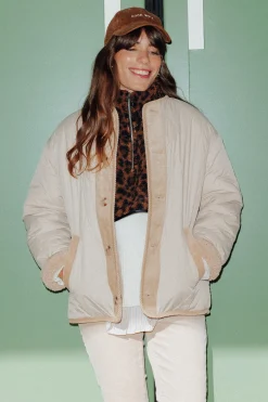 Promod ADELE en moumoute réversible - Beige New