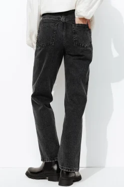 Promod BASILE jean droit high rise - Noir Best Sale