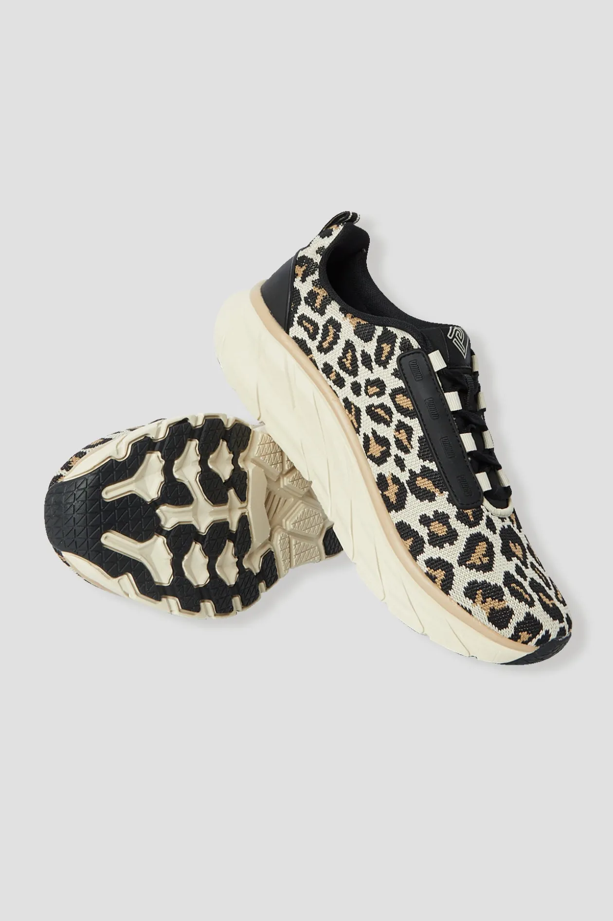 Promod Baskets léopard Femme - Camel Best Sale