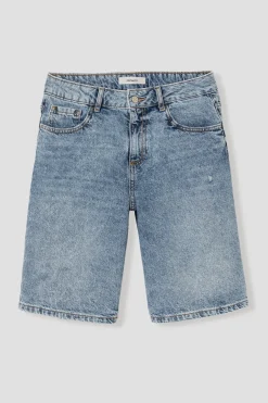 Promod Bermuda en jean Femme - Jean moyen Jeanmoyen Outlet