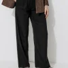 Promod BILLY pantalon rayé irisé - Noir Discount