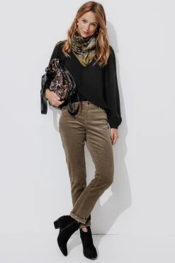 Promod Blouse crinkle unie Femme - Noir Clearance