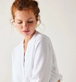 Promod Blouse droite Femme - Blanc Cheap