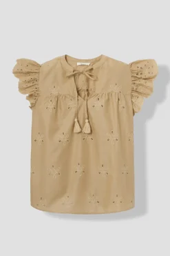 Promod Blouse en broderie anglaise - Sable New