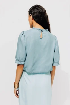 Promod Blouse en lyocell Femme - Jean clair Jeanclair Fashion