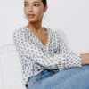 Promod Blouse Femme éco-conçue - Imprimé multicolore Imprimémulticolore Flash Sale
