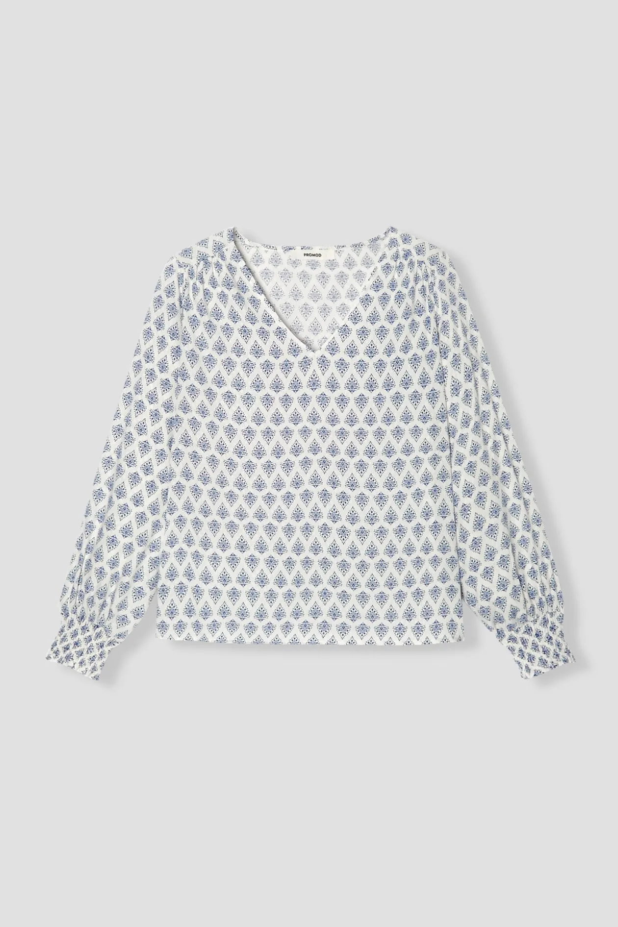 Promod Blouse Femme éco-conçue - Imprimé multicolore Imprimémulticolore Flash Sale