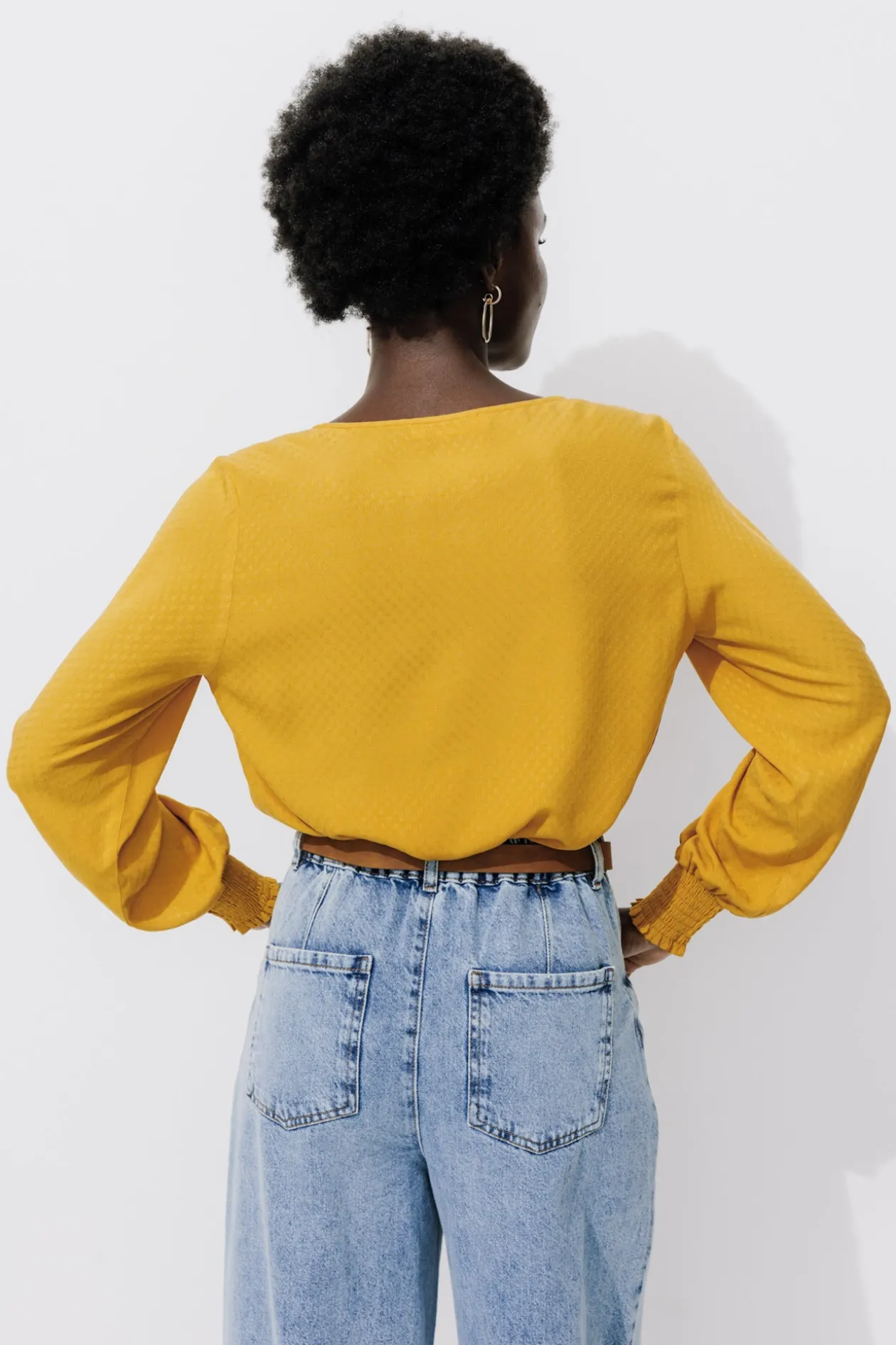 Promod Blouse Femme éco-conçue - Ocre Best