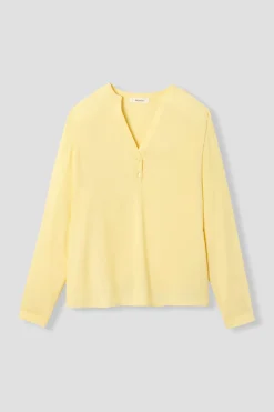 Promod Blouse unie Femme - Jaune Best Sale