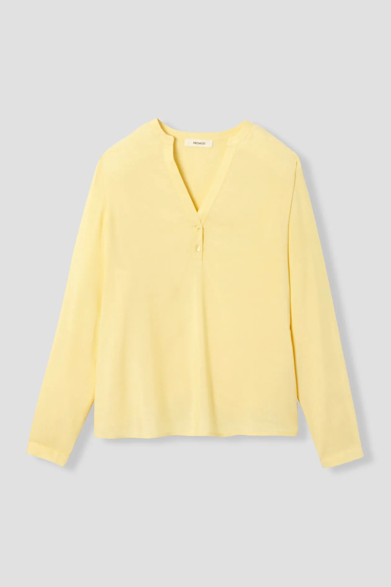 Promod Blouse unie Femme - Jaune Best Sale