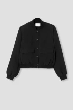Promod Blouson court teddy Femme - Noir Cheap