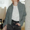 Promod Blouson court zippé Femme - Gris Best Sale
