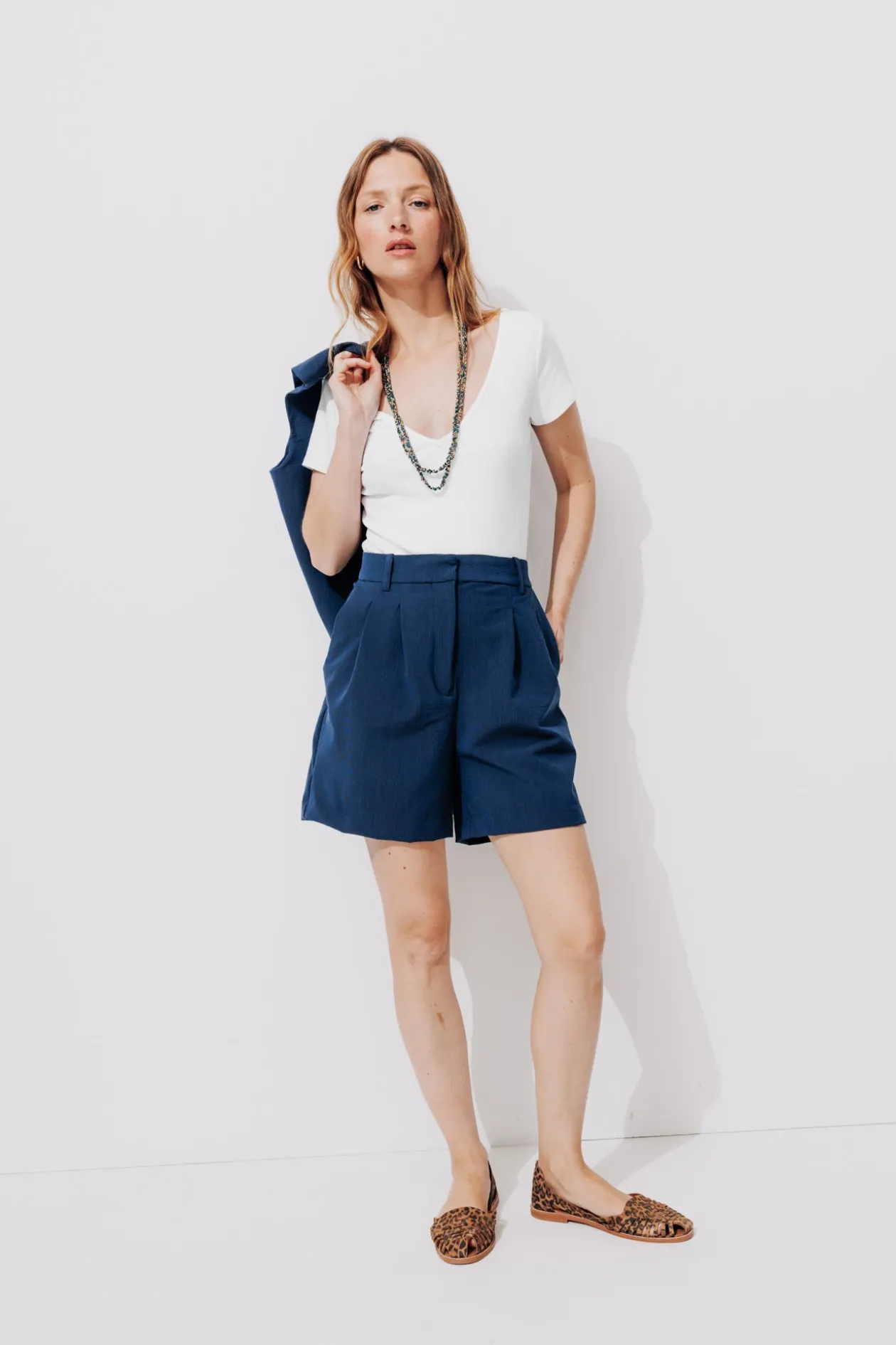 Promod Body côtelé uni Femme - Blanc Cheap