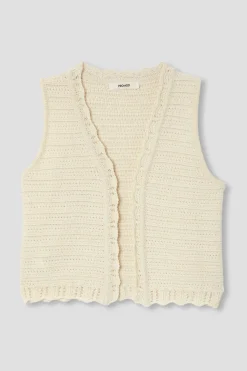 Promod Boléro en tricot Femme - Ecru Fashion