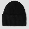 Promod Bonnet côtelé Femme - Noir New