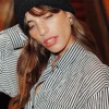 Promod Bonnet pailleté Femme - Noir Cheap