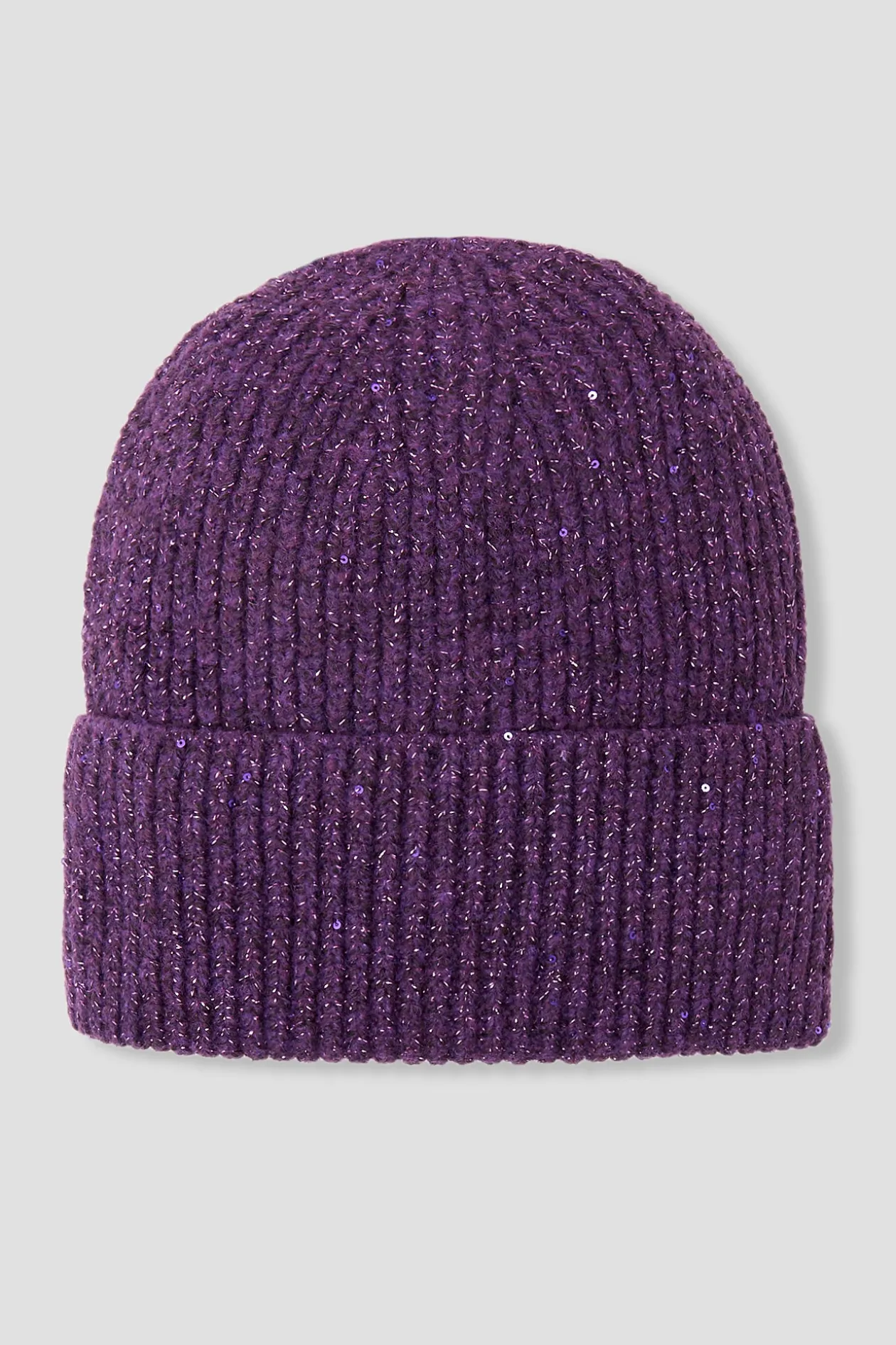 Promod Bonnet pailleté Femme - Violet Cheap