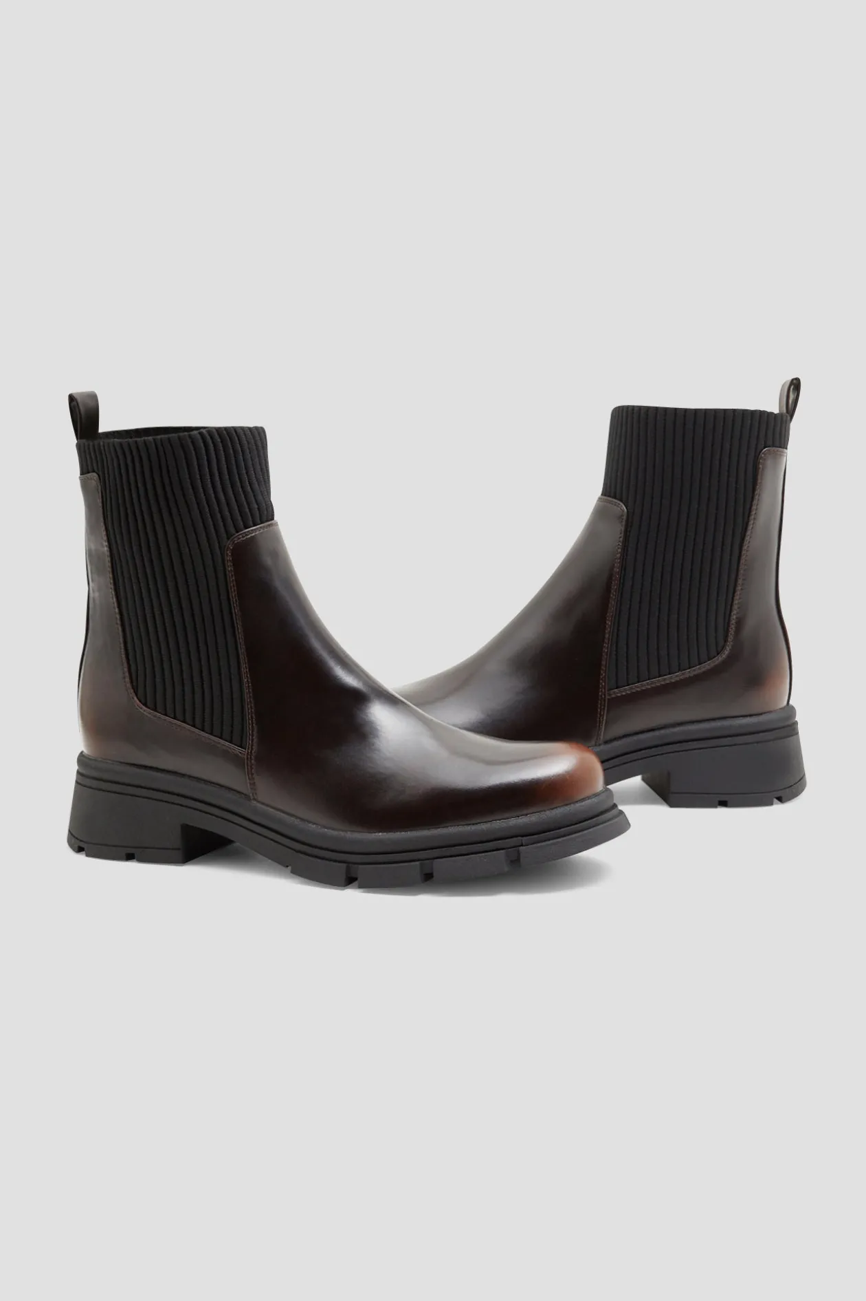 Promod Boots chaussettes Femme - Marron Cheap