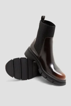 Promod Boots chaussettes Femme - Marron Cheap