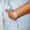 Promod Bracelet de perles MAGIC - Rouge Shop