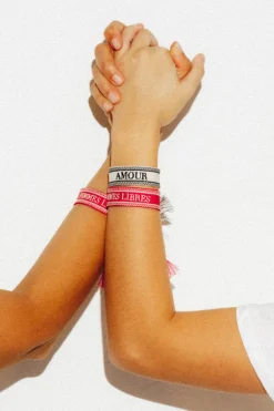 Promod 2 bracelets solidaires Femme - Imprimé multicolore Imprimémulticolore Flash Sale