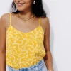 Promod Caraco imprimé Femme - Imprimé ocre Impriméocre Store