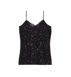 Promod Caraco imprimé Femme - Imprimé noir Impriménoir Discount