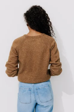Promod Cardigan boutonné Femme - Camel Store