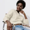 Promod Cardigan boutonné Femme - Ecru Online