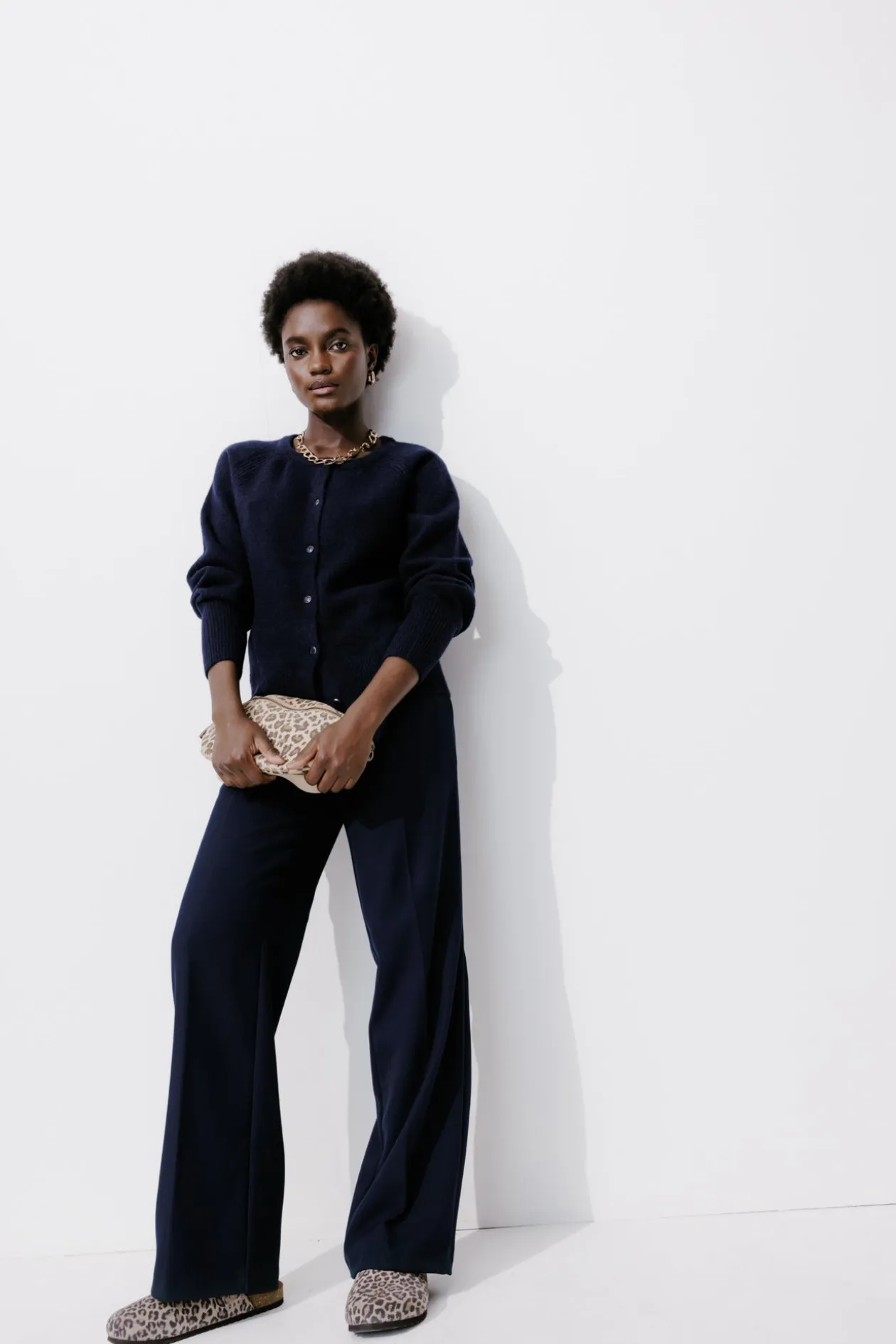 Promod Cardigan boutonné Femme - Marine Online