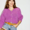 Promod Cardigan col rond PREMIUM - Rose Shop