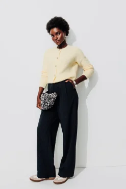 Promod Cardigan court pailleté Femme - Ecru Store