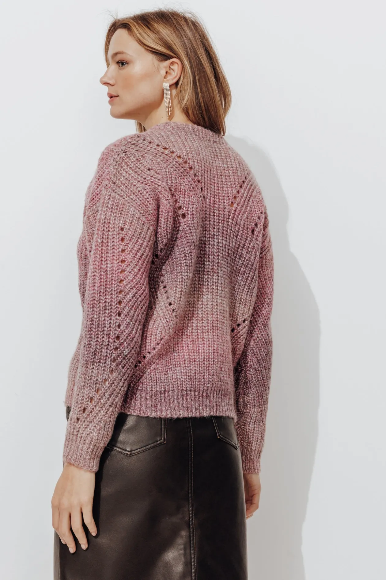 Promod Cardigan côtelé irisé Femme - Imprimé camel Imprimécamel Store
