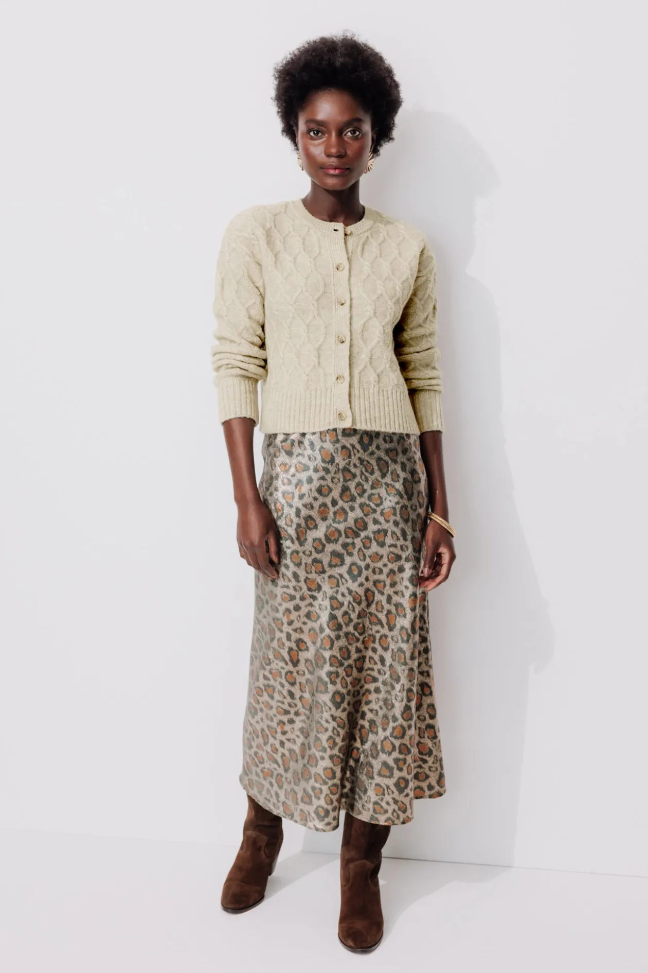 Promod Cardigan torsadé Femme - Beige Best