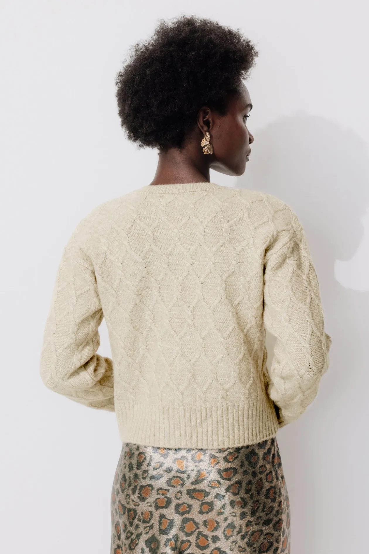Promod Cardigan torsadé Femme - Beige Best