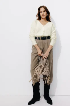 Promod Cardigan torsadé Femme - Ecru Flash Sale