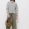 Promod Cardigan torsadé Femme - Gris clair Grisclair Best Sale