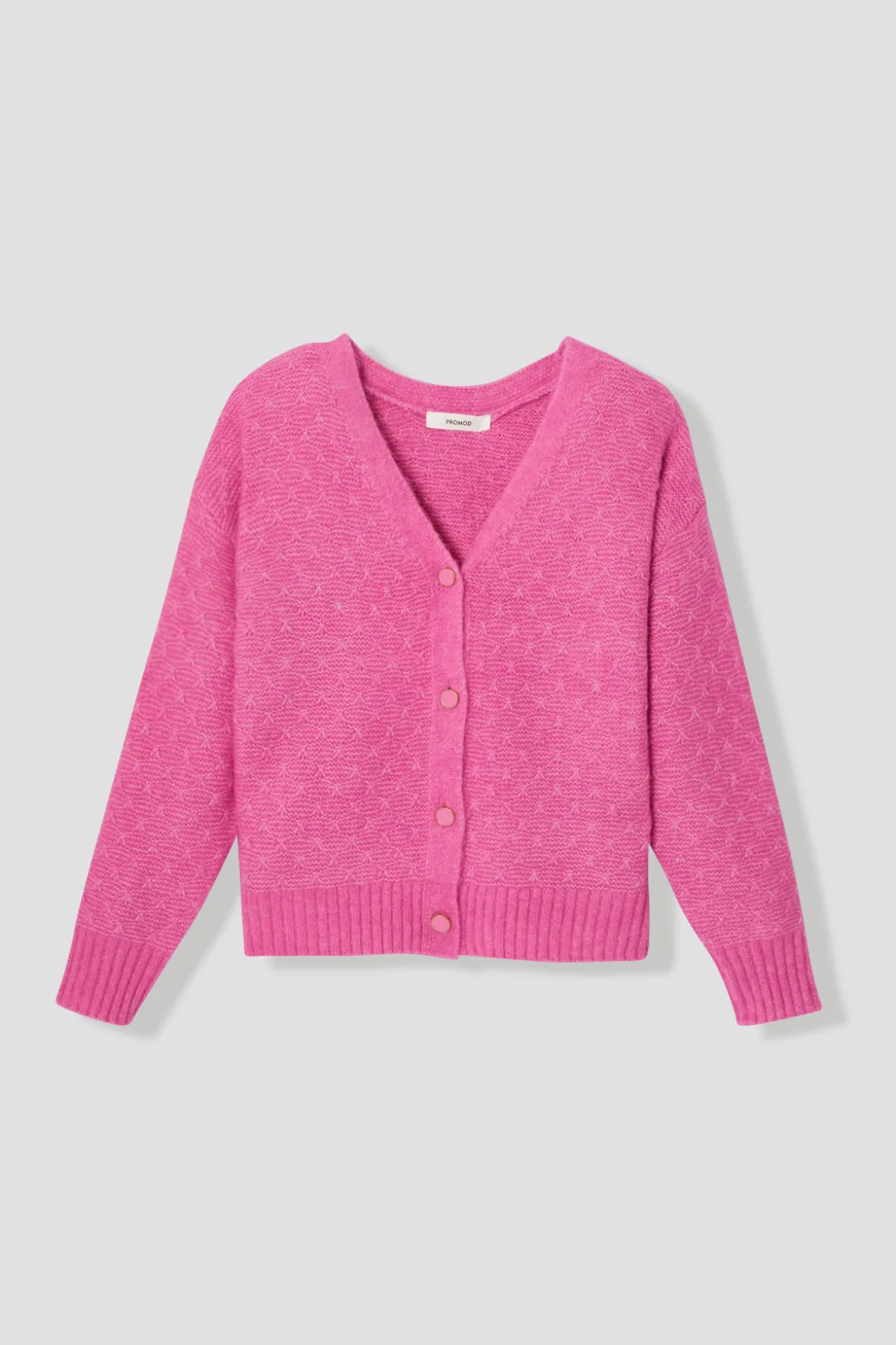 Promod Cardigan torsadé Femme - Rose Best