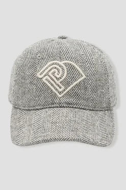 Promod Casquette effet chevron - Gris New