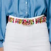 Promod Ceinture brodée Femme - Imprimé multicolore Imprimémulticolore Online