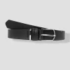 Promod Ceinture effet cuir Femme - Noir Discount