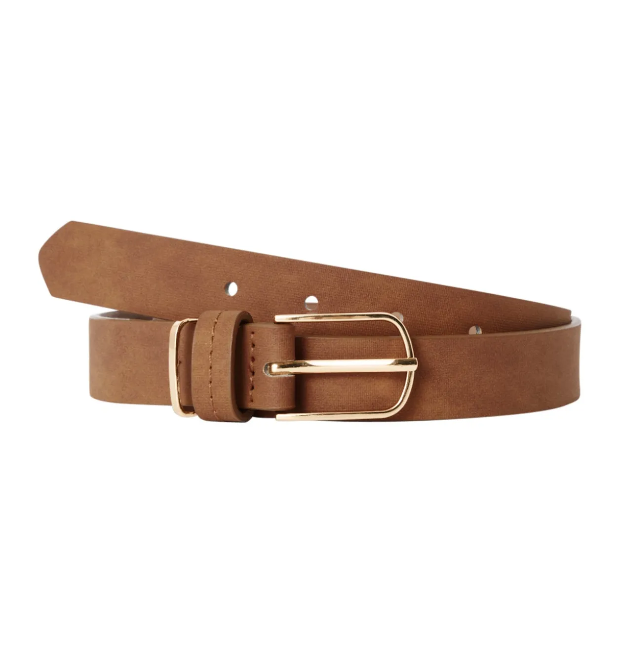 Promod Ceinture effet cuir Femme - Camel Sale