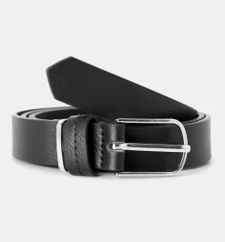 Promod Ceinture effet cuir Femme - Noir Discount