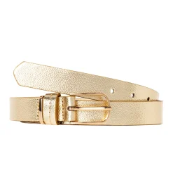 Promod Ceinture effet cuir irisé - Coloration dorée Colorationdorée Outlet