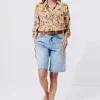 Promod Chemise à fleurs Femme - Imprimé écru Impriméécru Fashion