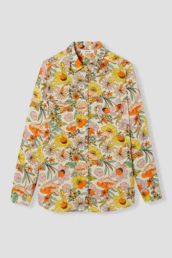 Promod Chemise à fleurs Femme - Imprimé écru Impriméécru Fashion