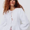 Promod Chemise à nouer Femme - Blanc Sale