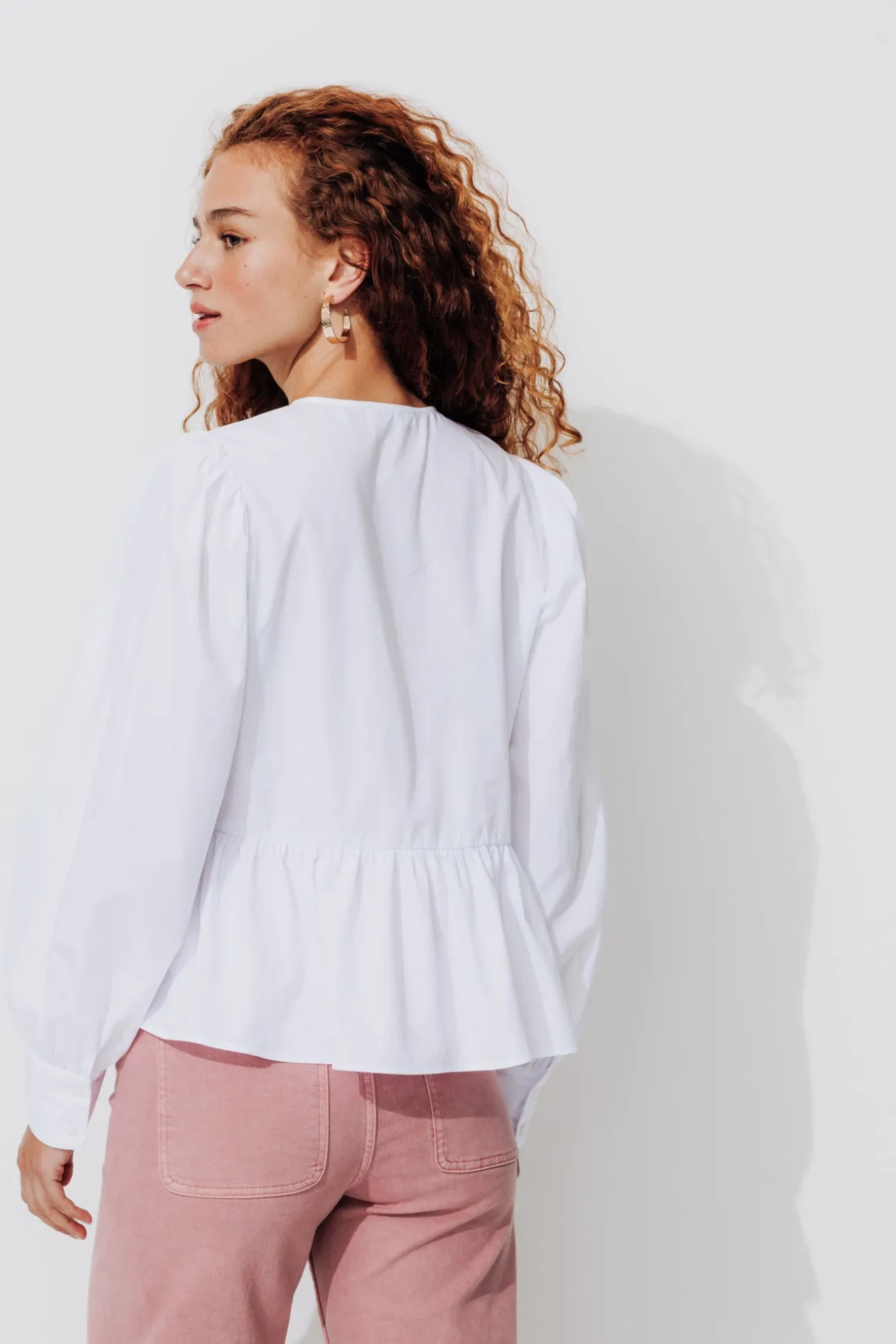 Promod Chemise à nouer Femme - Blanc Sale