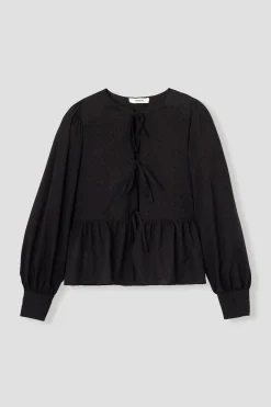Promod Chemise à nouer Femme - Noir Hot