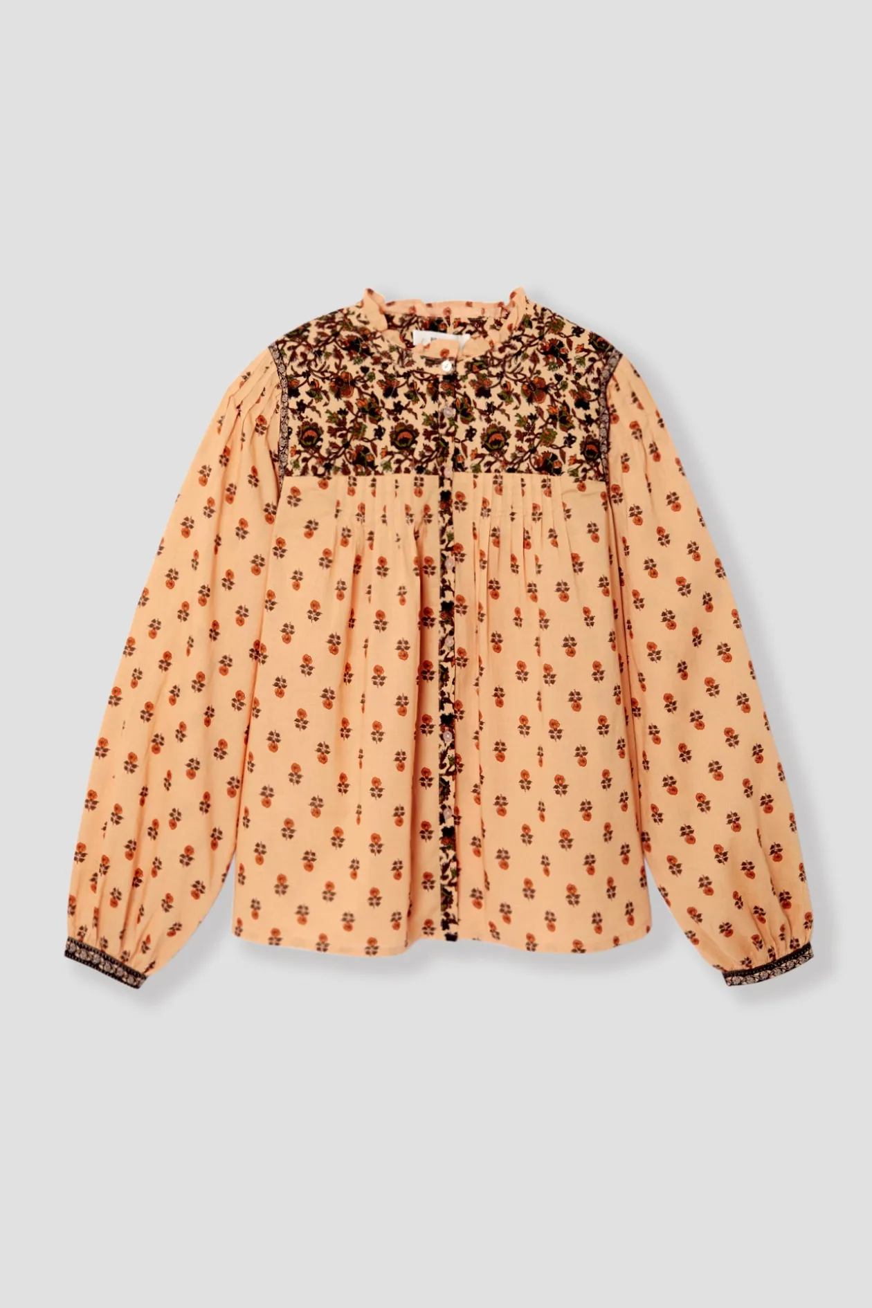 Promod Chemise matelassée imprimée - Imprimé multicolore Imprimémulticolore Hot